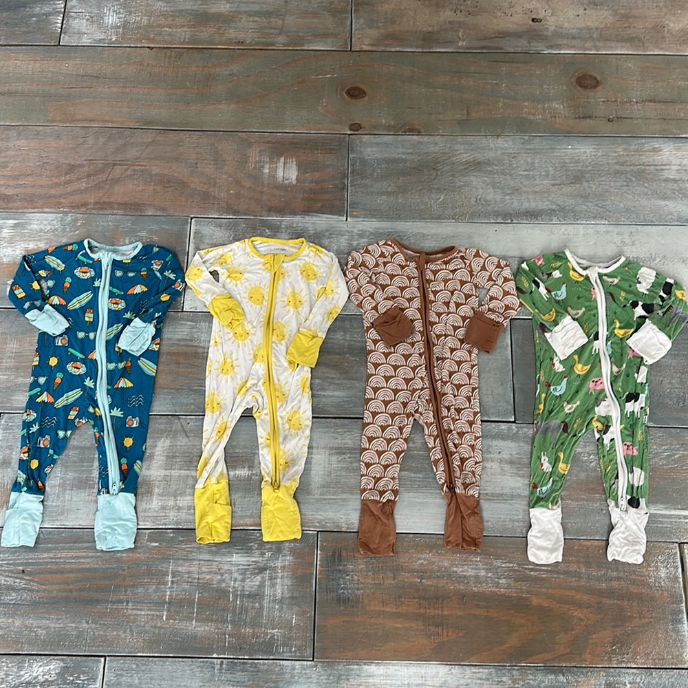 4 Little Sleepies pajamas
